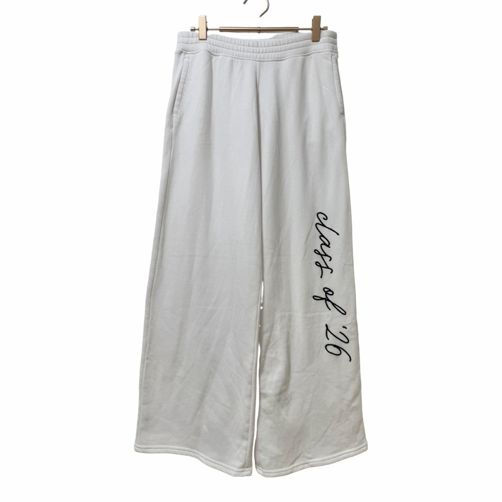 Hollister Womens Class of 2026 Fleece Wide Leg Sweatpants Size XS Lounge NEW